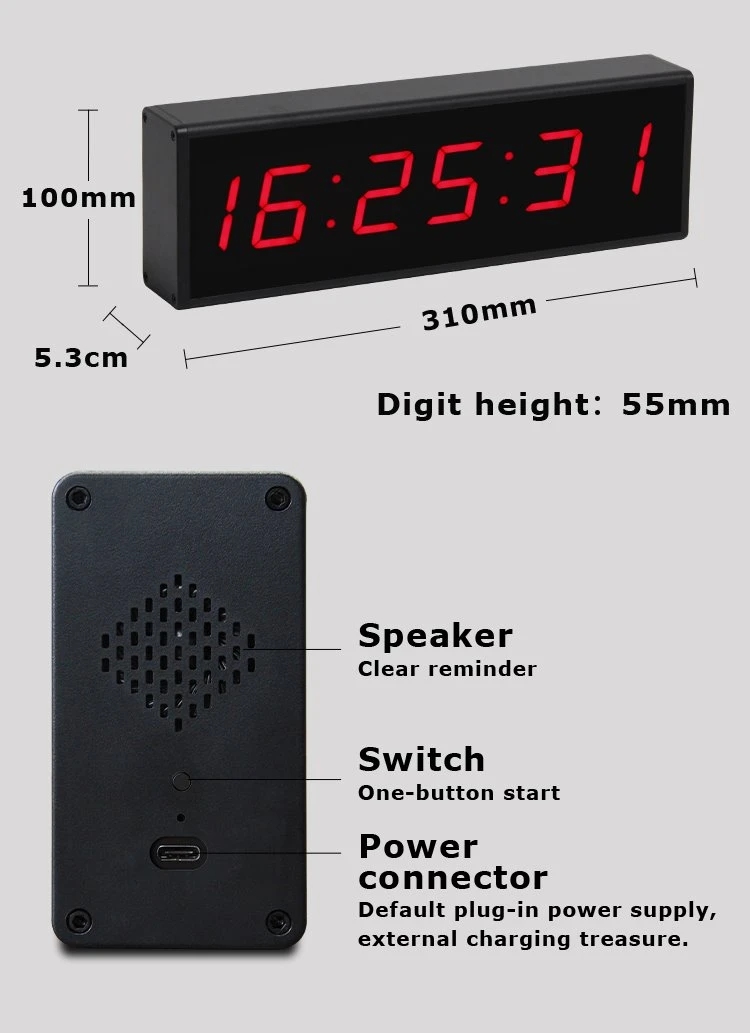 high quality countdown timer