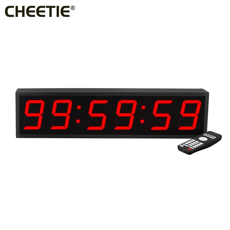 Reloj de pared LED digital con pantalla grande