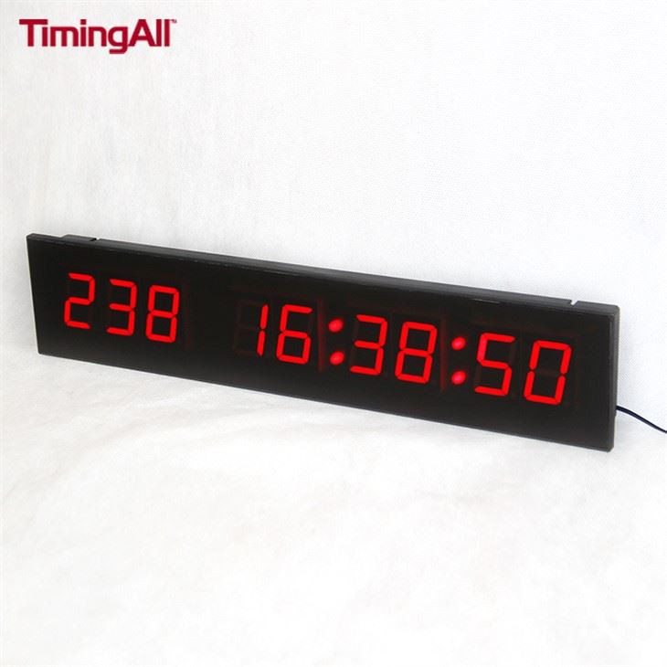 Temporizador de eventos de seguridad con reloj de cuenta regresiva LED