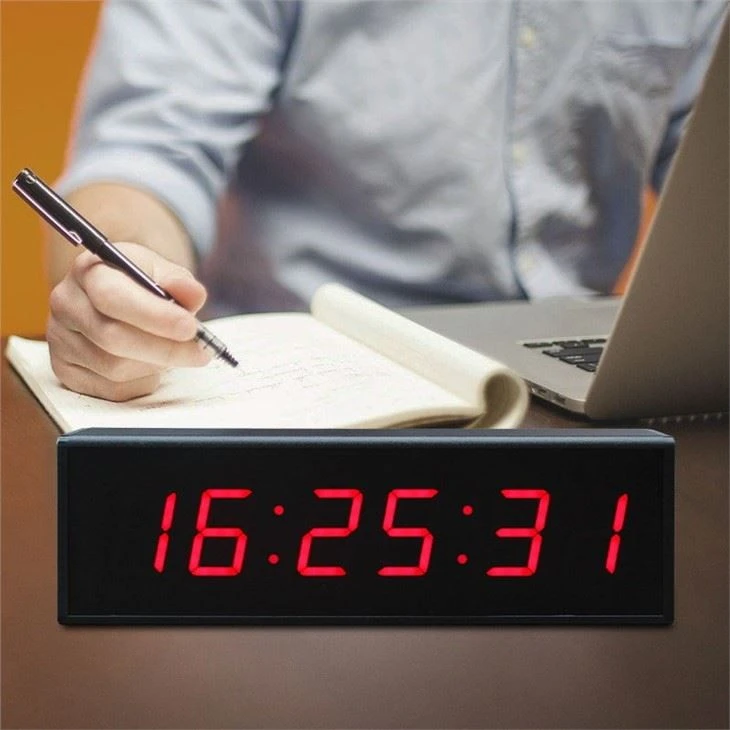 Compact LED Digital Countdown Timer with Count Up Count Down Modes in stock