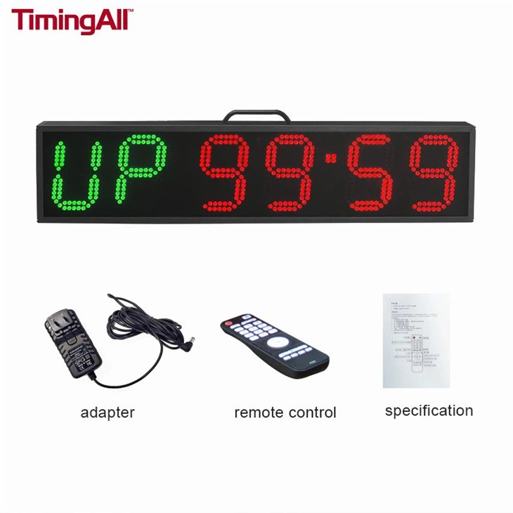 Reloj temporizador de intervalos grande para exteriores