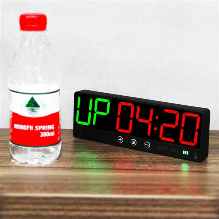 El mejor reloj temporizador portátil para gimnasio.