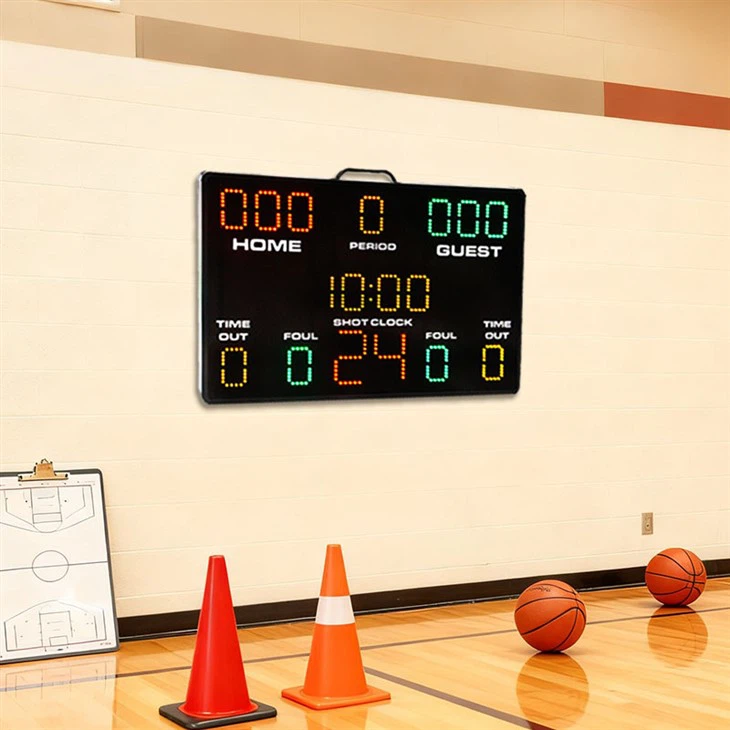 Marcador de baloncesto escolar